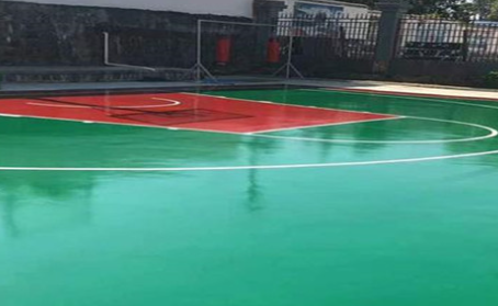 江苏篮球场翻新地面